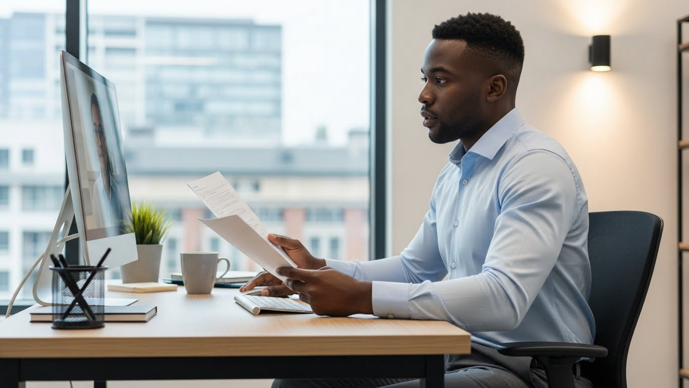 Consultants discussing immigration