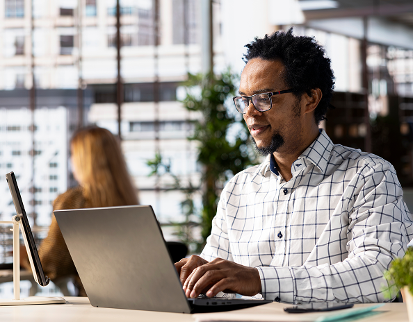 Consultants discussing immigration