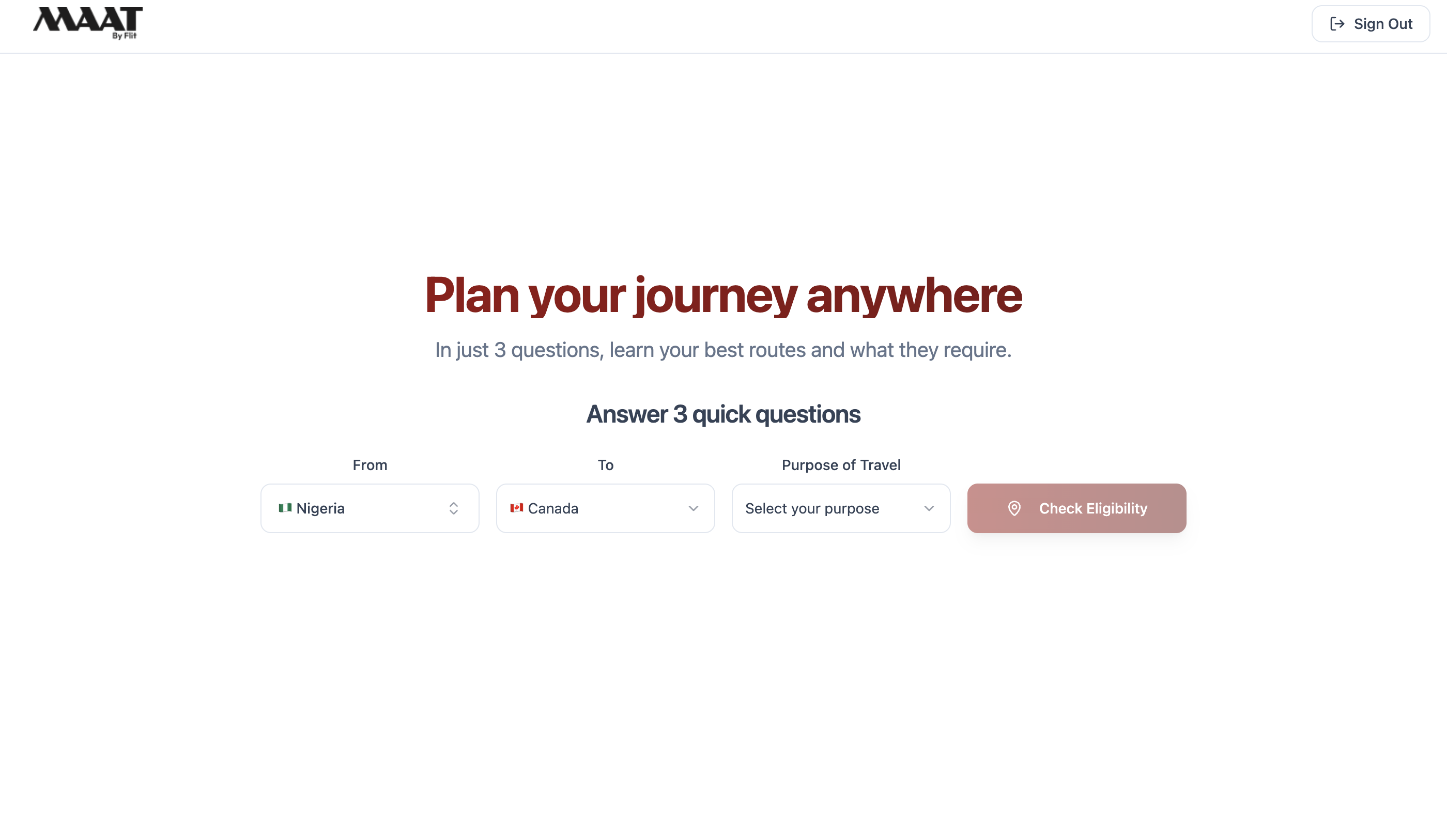 Cost estimator preview